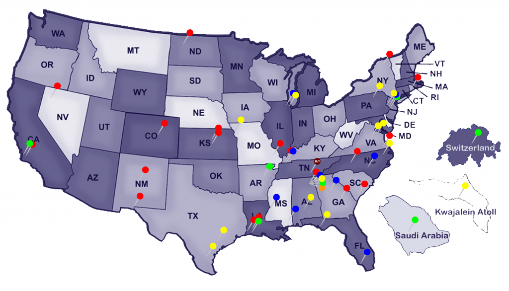 Operation Locations