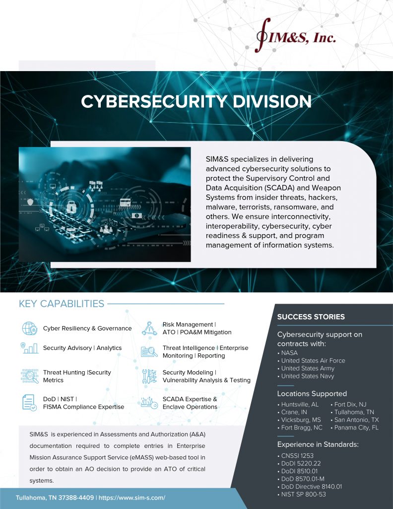CyberSecurity Division brochure